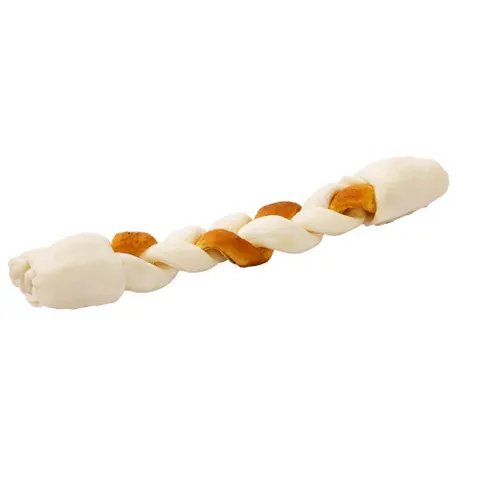 Maced Warkocz Premium Brąz-Biały 25cm 40-0008-0080