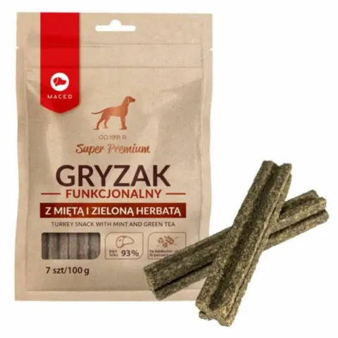 Maced Gryzak Funkcjonalny Mięta i Zielona Herbata 100g
