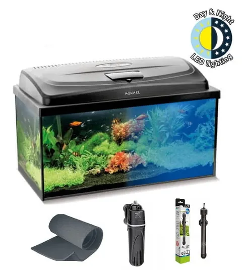 Aquael Zestaw Akwarium Aqua4Family 80 Proste 112l Day&Night 14W