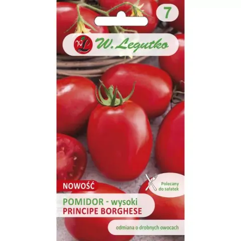 Pomidor gruntowy Principe Borghese 0.3g - W. Legutko