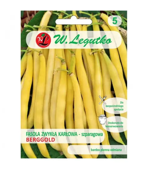 Nasiona Fasola Karł. Żółta Berggold 50G Legutko GRC3