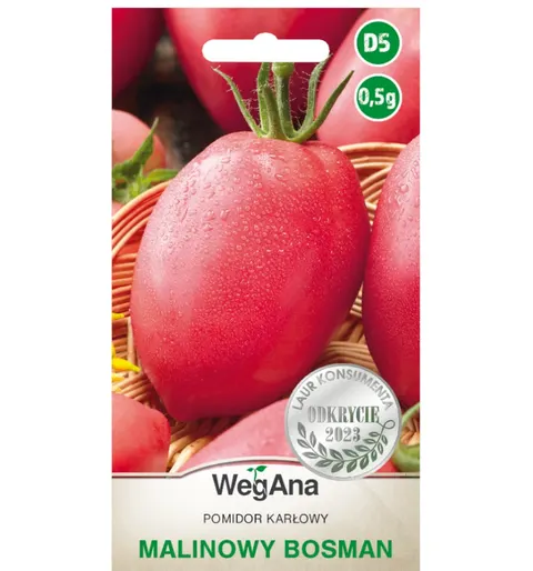 Nasiona pomidor malinowy Bosman 0,5G Wegana
