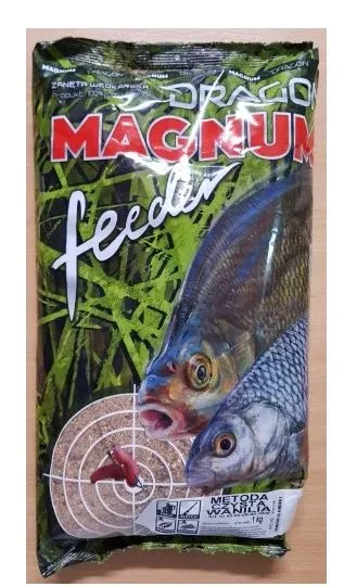 Zanęta Magnum Feeder 1kg - Metoda-Czysta Wanili