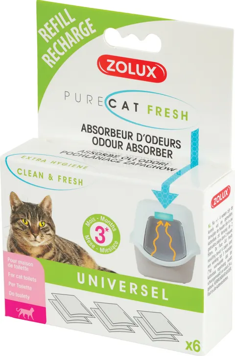 Zolux Purecat Fresh Wkłady Do Pochłaniacza Zapachów