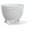 Doniczka osłonka plastikowa Furu na nóżkach iały 23,6cm