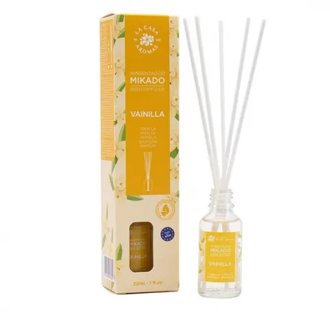 LA CASA DE LOS AROMAS Patyczki zapachowe WANILIA, 30 ml