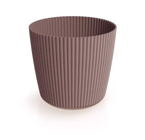 Doniczka plastikowa Milly Round Marsala 10,9 cm
