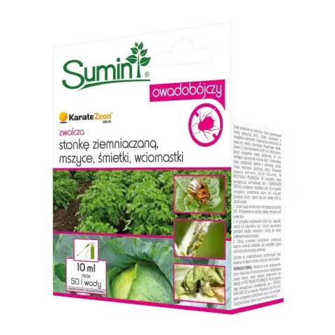 Karate Zeon 050 CS 10 ml – preparat na Stonkę Ziemniaczaną, Mszycę, Śmietki i Wciornastki – Sumin