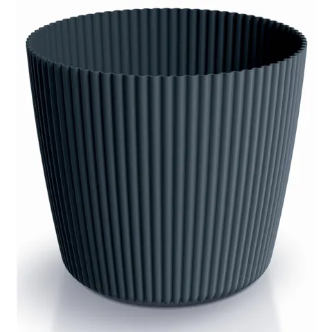Doniczka Milly Round antracytowa DMI170-S433 Prosperplast