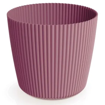 Doniczka plastikowa Milly Round Marsala 23,6 cm