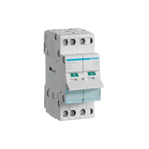 Rozłącznik izolacyjny modułowy 3P 32A 400VAC; SBN332 HAGER