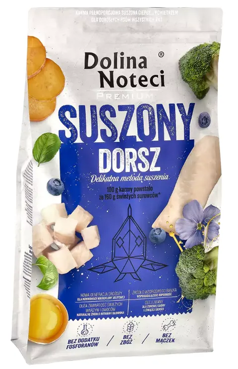 Karma sucha Dolina Noteci Dorsz 9 kg