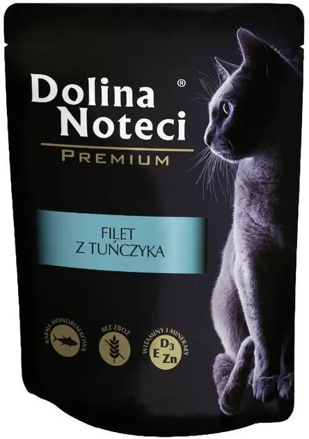 Karma Mokra Dolina Noteci Filet z Tuńczyka 85g