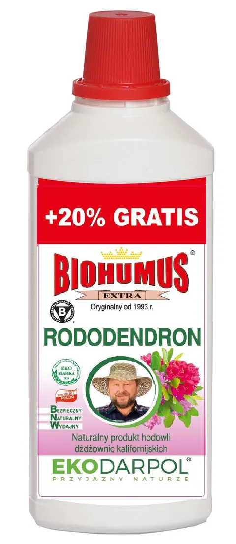Ekodarpol Biohumus Extra Rododendron 1l+20% Gratis