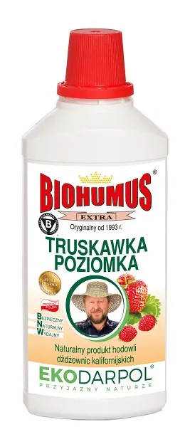 Ekodarpol Biohumus Extra Truskawka Poziomka 1l+20% Gratis