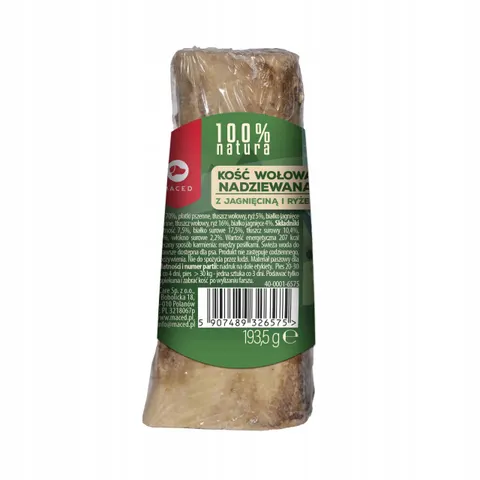 Maced Przysmak Kość Nadziewana Z Jagnięciną I Ryżem 150g