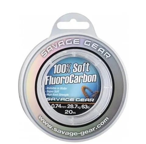SG SOFT FLUORO CARBON 0.33MM 50M 7KG 15.2LB 54851