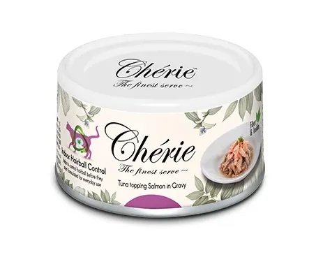 Cherie Tuńczyk Z Łososiem W Sosie 80G Karma Mokra Dla Kota