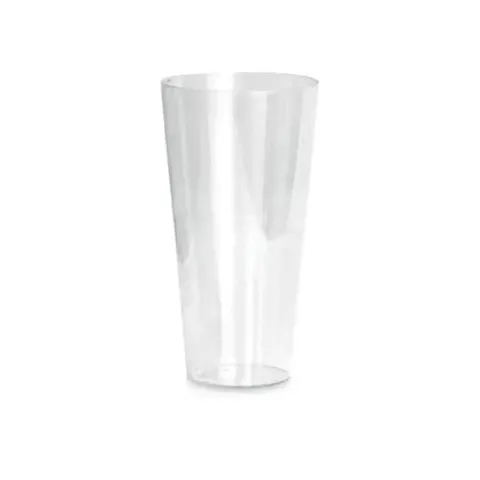 Doniczka tubus slim p przeźroczysty25 cm