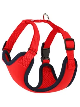 Szelki bezuciskowe z regulacją roz. S 28-40 cm czerwone
