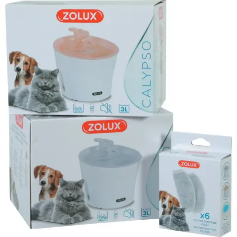 Zolux Fontanna Calypso 3L Kolor Różowy