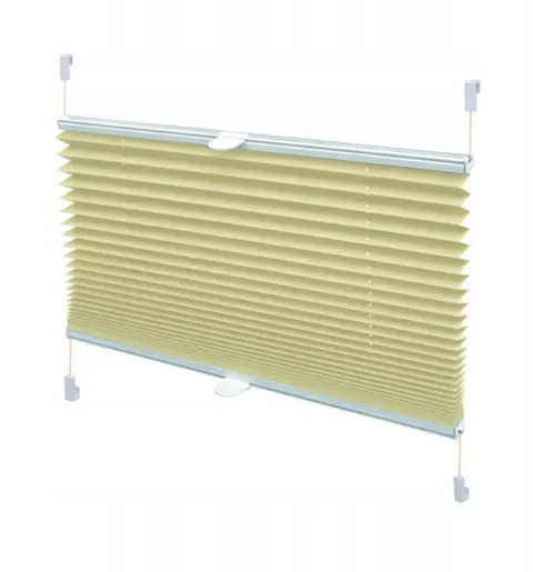 Roleta Plisa Verona 1800 Natur Krem 72,5/150