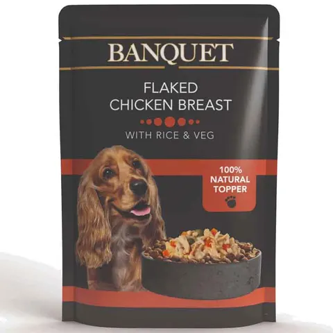 Banquet Kurczak z ryżem i warzywami 100g