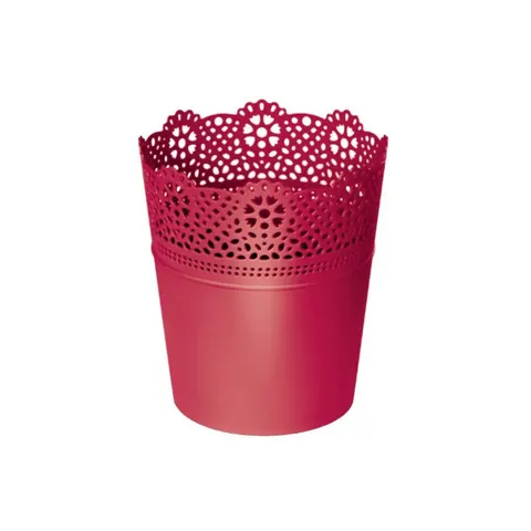 Osłonka plastikowa Lace Malinowa 18 cm