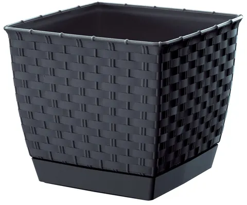 Prosperplast doniczka ratolla antracytowy 25 cm