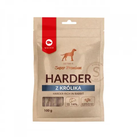 Maced Naturalny twardy gryzak z królika Harder S 100g