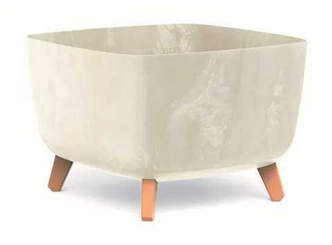 Osłonka plastikowa na nóżkach Gracia Square Beton Effect 39cm