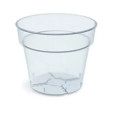Doniczka plastikowa Planti Przezroczysta 23,5 cm