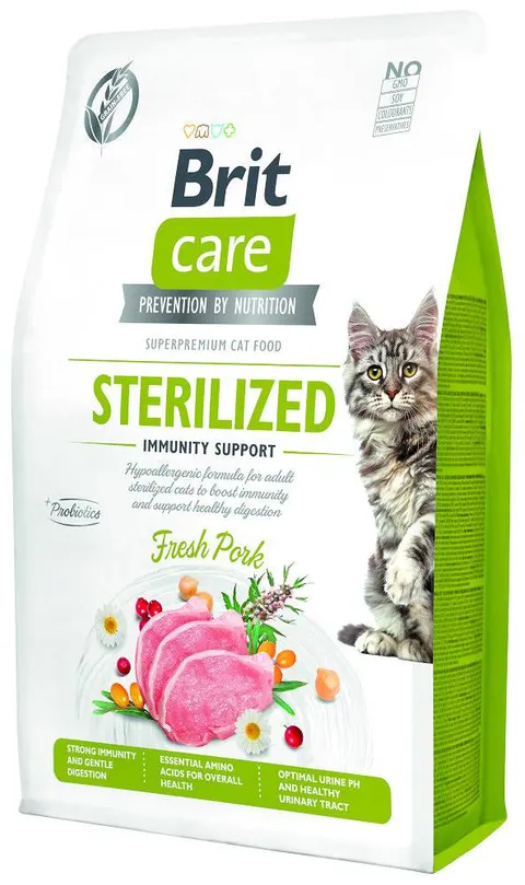 Karma sucha Brit Care Cat Wieprzowina 400g