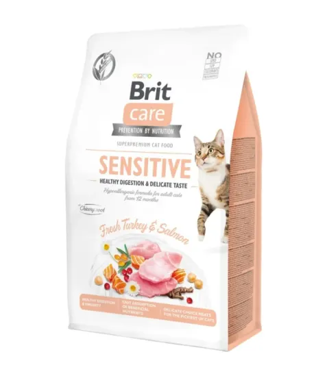 Karma sucha Brit Care Sensitive indyk i łosoś 400g