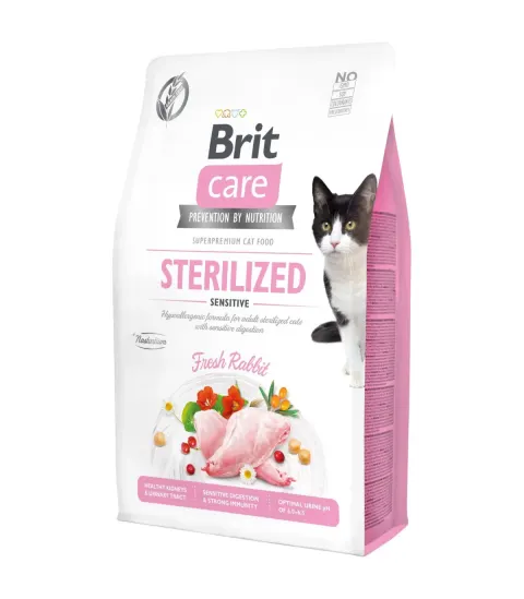 Karma sucha Brit Care Sterilized Sensitive królik 400g