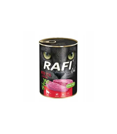 Mokra karma dla kota Rafi Cat Adult z cielęciną 400 g