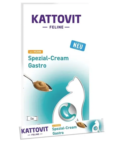Przysmak Kattovit Pasta Gastro Cream Kurczak 6X15g 90g