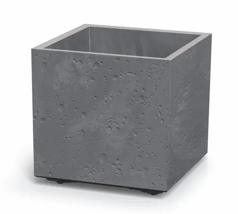 Prosperplast Donica Sierra Square Beton Effect-Marengo