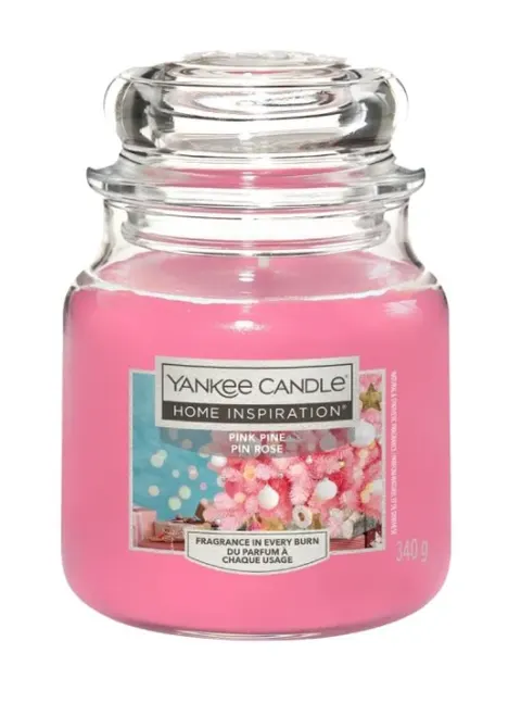Słoik duży Yankee Candle Pink