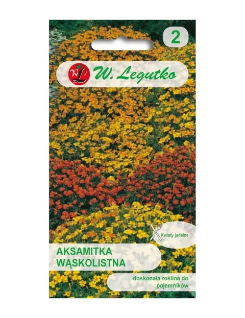 NASIONA AKSAMITKA WĄSKOLISTNA MIX 0,5G LEGUTKO GRC1