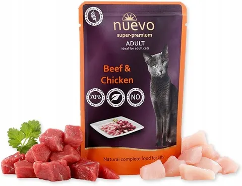 Karma Nuevo Mokra Kot Wołowina Kurczak 85G