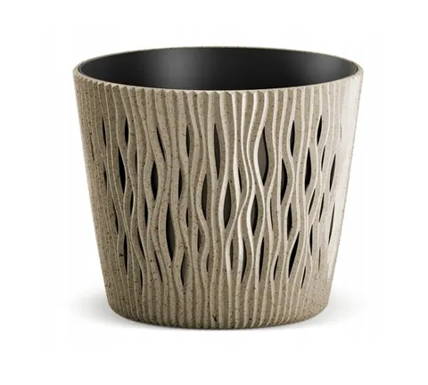 Osłonka ECO Wood Sandy Round Naturo ECO 22,5 cm