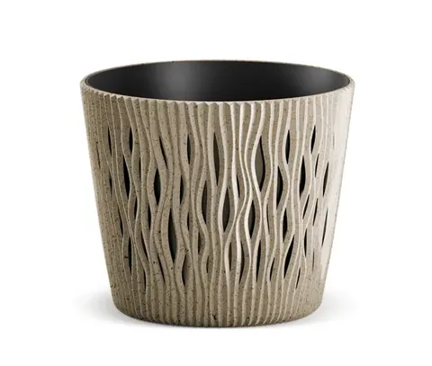 Osłonka ECO Wood Sandy Round Naturo ECO 26,2 cm