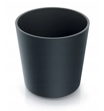 Doniczka plastikowa Urbi Round Antracyt 30 cm