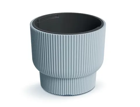Doniczka plastikowa Milly Jasny szary 29,9 cm