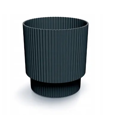 Doniczka Milly Round 13 cm - antracyt