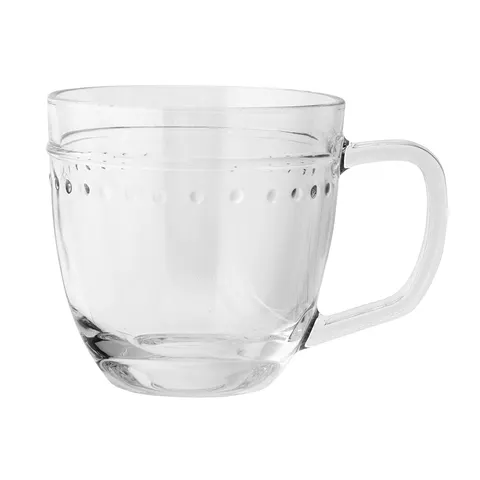 KUBEK SZKLANY 420ML OSLO RELIEF