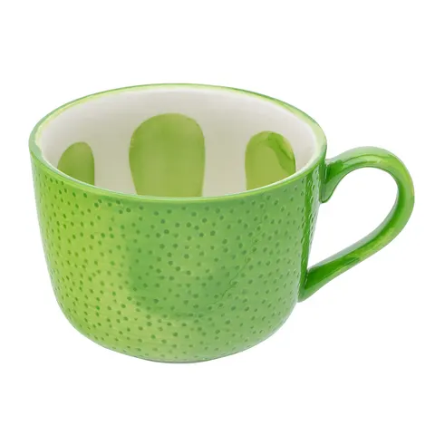 KUBEK TROPICANA CERAMICZNY JUMBO LIMONKA 470 ML