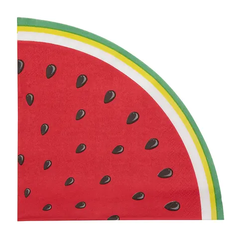 TROPICANA KOMPLET 20 SERWETEK PAPIEROWYCH SKŁADANYCH ŚR. 32 CM