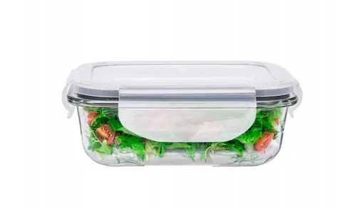 POJEMNIK FRESH Z POKRYWKĄ PROSTOKĄTNY 0,37L